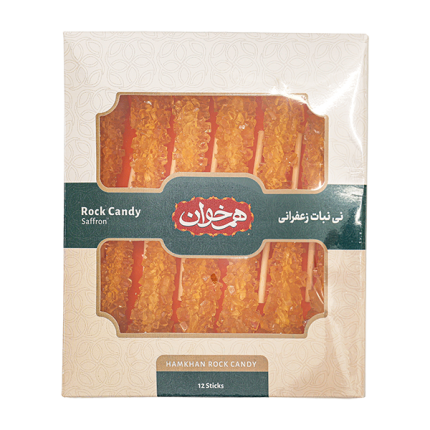 Hamkhan Saffron Rock Candy Branches 700g
